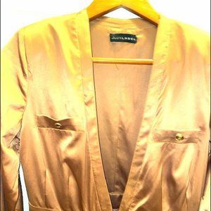 GOLD JLUX LABEL JUMPSUIT